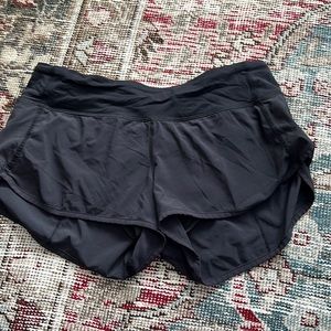 Lululemon speed shorts